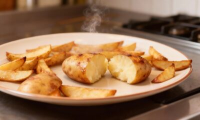 O que acontece na batata para deixar a casquinha crocante e o interior tão macio