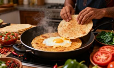 Receita de ovos na tortilha para café da manhã que fica pronta em 10 minutos