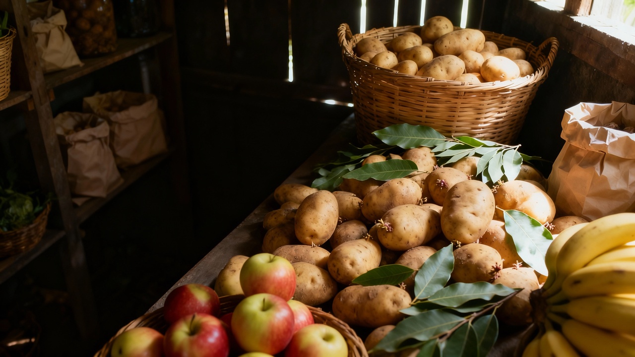 Suas batatas podem durar muito mais tempo com um detalhe simples