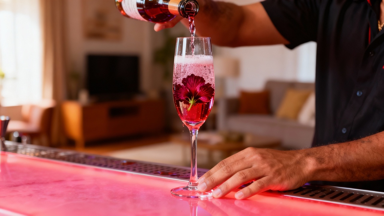 Essa flor exótica tem sabor cítrico e virou queridinha de quem prepara drinks sofisticados em casa