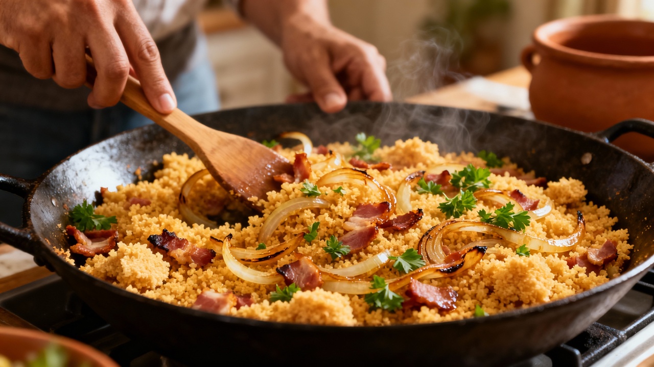 Com essa farofa seu churrasco nunca mais será o mesmo