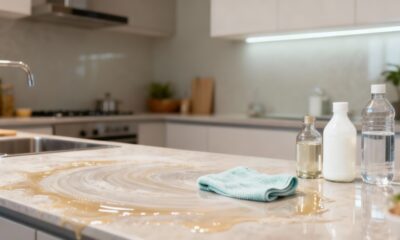 Sua cozinha impecável! Saiba como remover gordura da bancada de cozinha