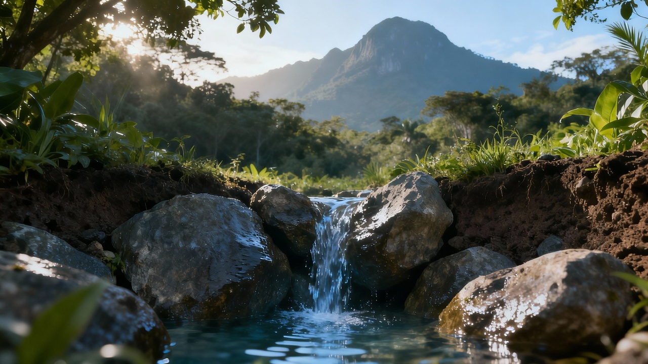 O mistério da água de nascente que continua gelada mesmo no calor