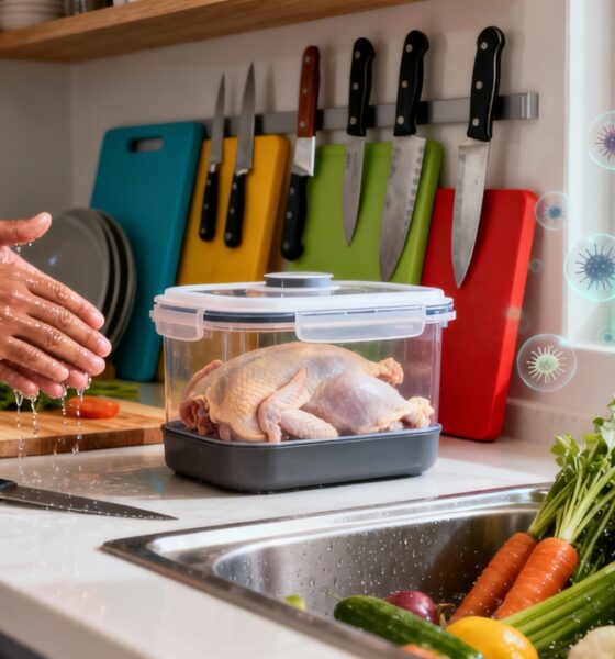 Erros de higiene na cozinha que colocam sua saúde em risco todos os dias