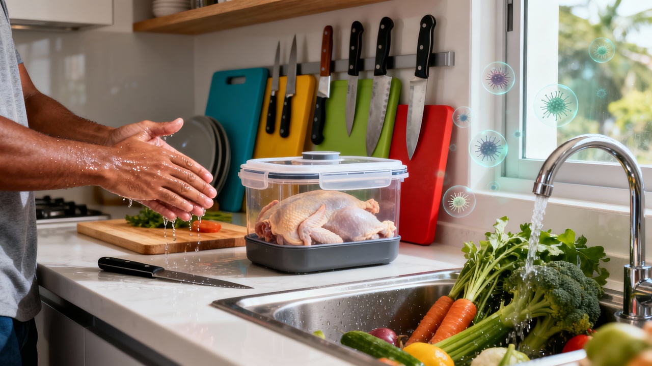 Erros de higiene na cozinha que colocam sua saúde em risco todos os dias