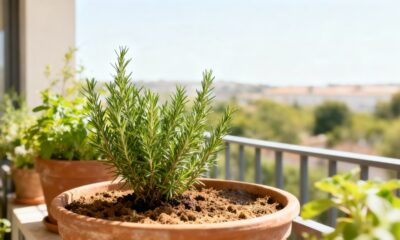 O alecrim reage de um jeito curioso quando usado para afastar insetos no verão