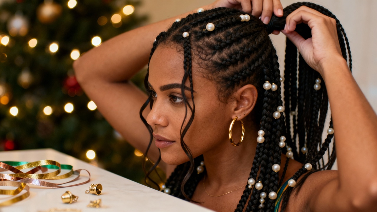 4 penteados com trança que vão mudar seu Natal e Réveillon