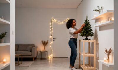 Deixe a casa pronta para o Natal com esse toque de luxo