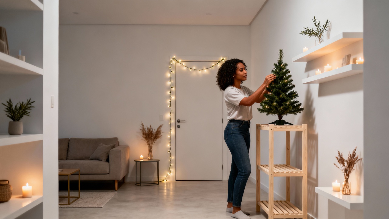 Deixe a casa pronta para o Natal com esse toque de luxo