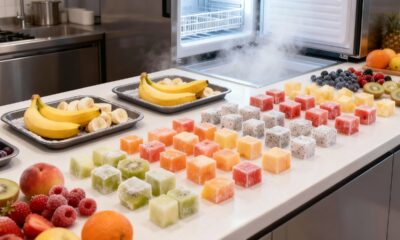 Como congelar frutas em casa e manter textura, cor e nutrientes para usar em sucos e sobremesas