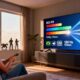 Smart TVs para sala em 2025 que entregam imagem grande e som de cinema