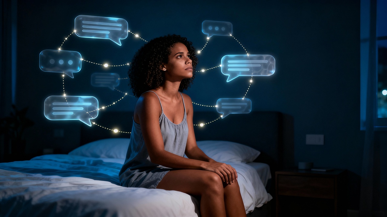 Por que repetimos conversas na cabeça antes de dormir