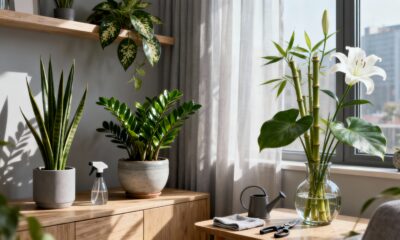 Plantas que não precisam de sol, amam a sombra e são perfeitas para decorar sua casa