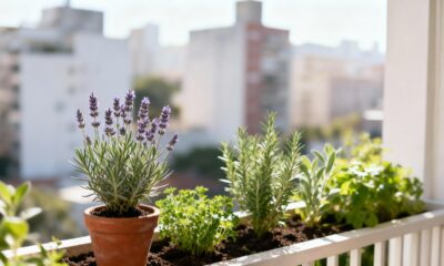A lavanda francesa que plantei me mostrou, aos poucos, que paciência transforma até os dias mais corridos