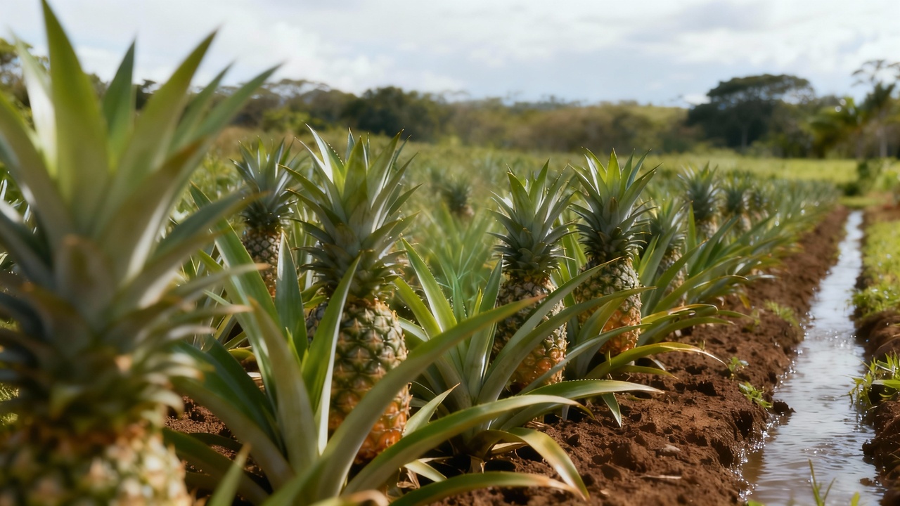 Como fazer o abacaxi frutificar em metade do tempo usando técnicas simples que aceleram o desenvolvimento