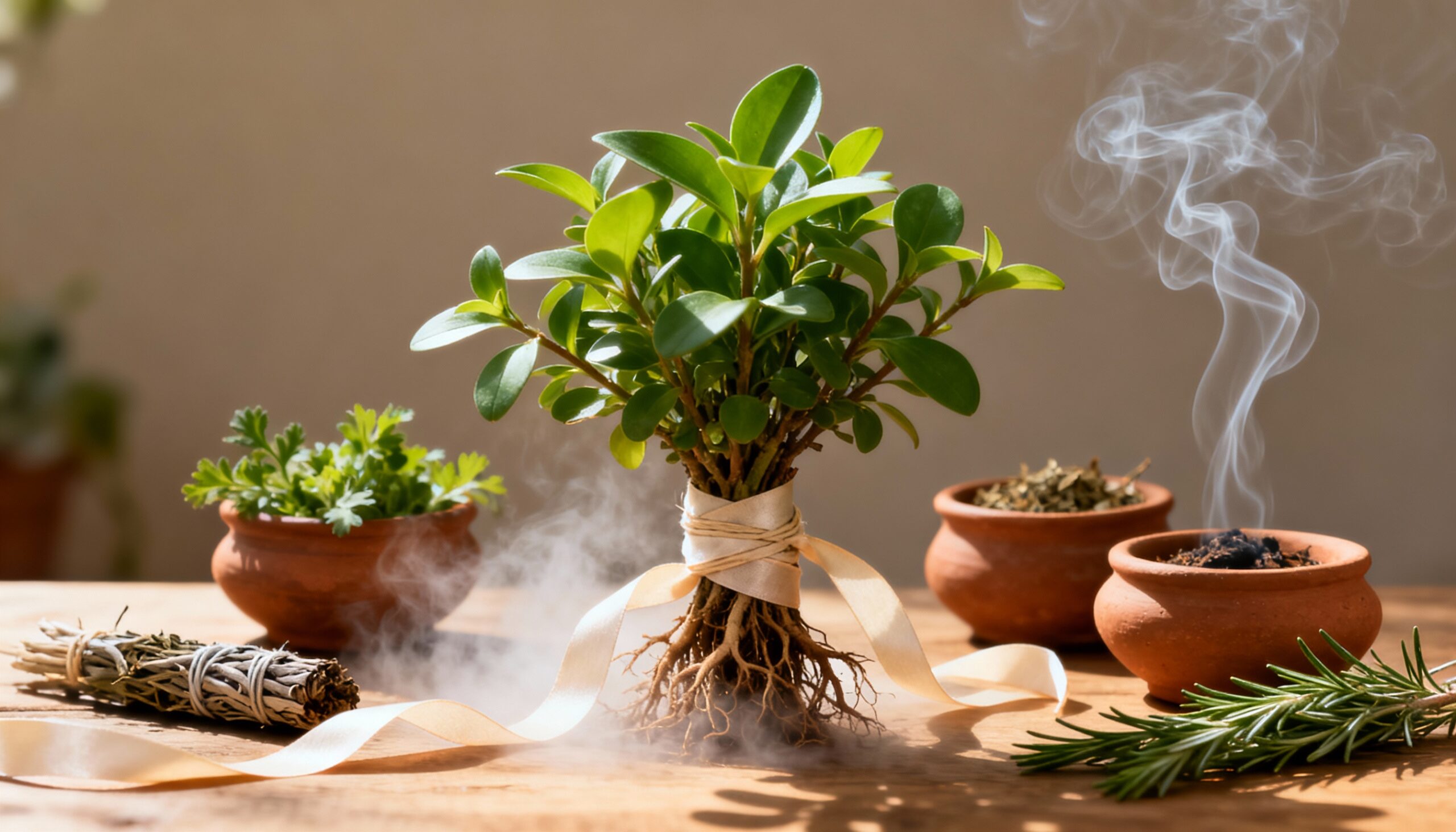 A guiné é a planta usada em rituais de purificação e harmonia e traz uma energia tranquila ao ambiente