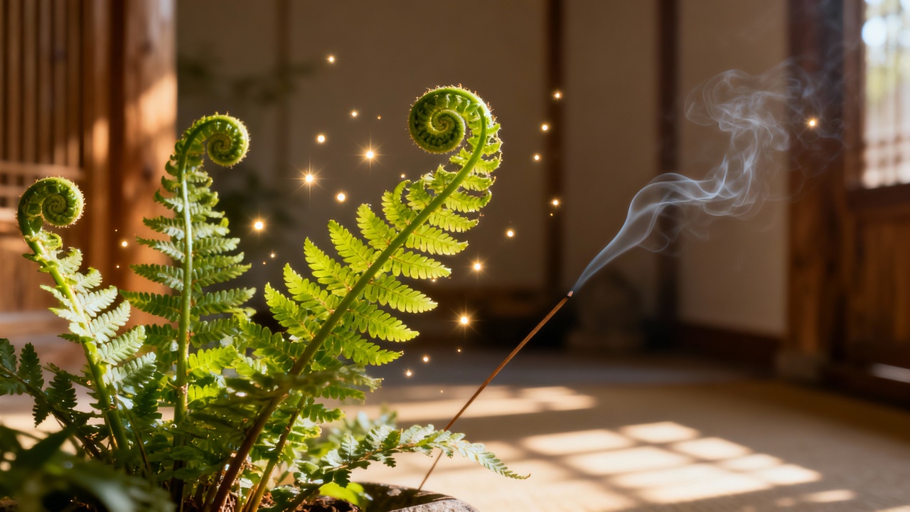 A samambaia revela um sentido espiritual que aparece quando menos esperamos