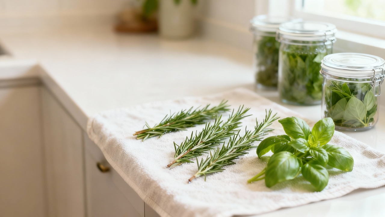 O segredo que impede alecrim e manjericão de murcharem tão rápido