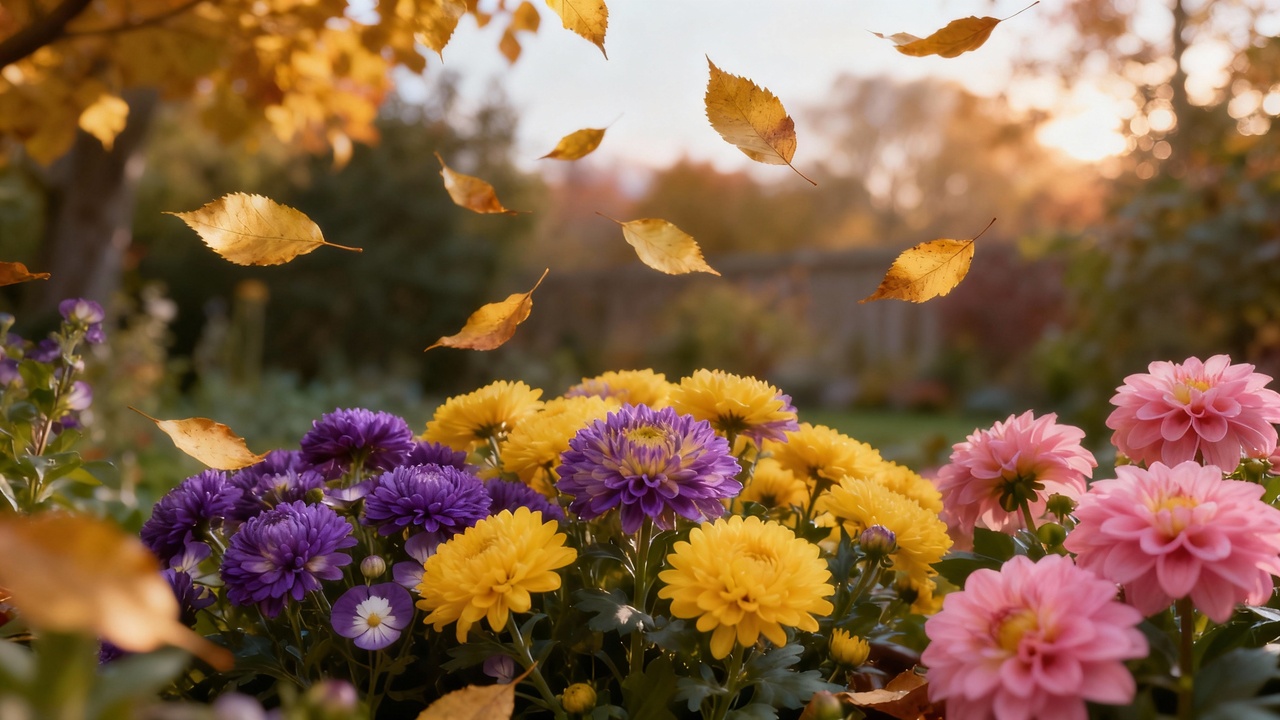 Essas flores resistem ao outono e surpreendem com cores que ninguém espera