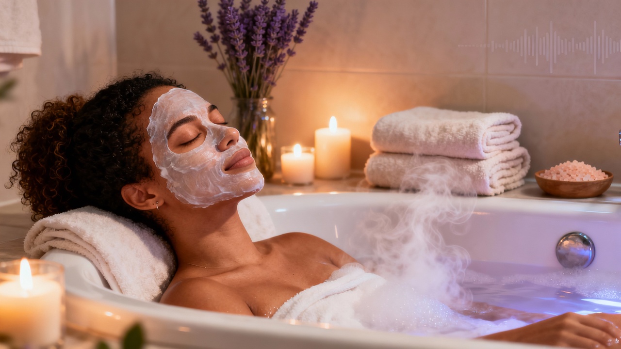 Ritual de spa em casa completo para a semana