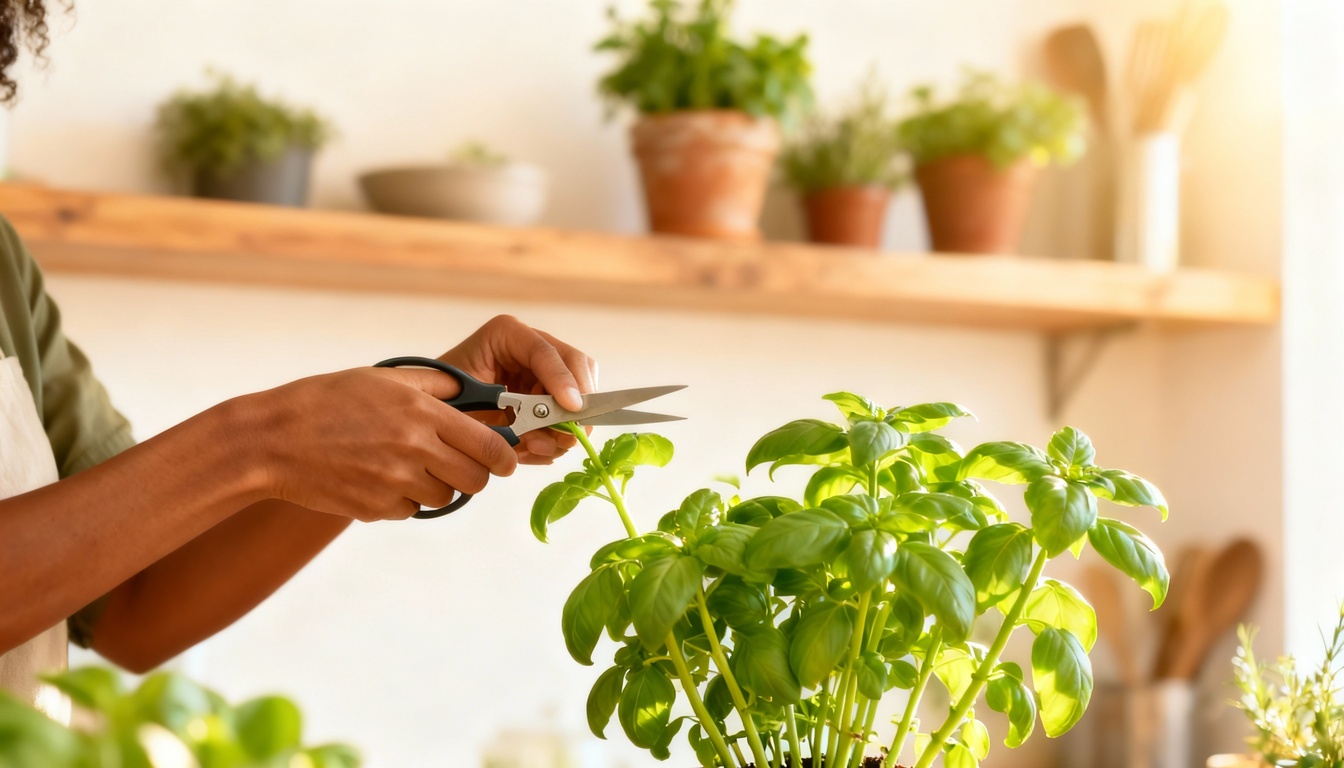 Plantar manjericão em casa custa pouco, rende bem e ainda ajuda no bem-estar emocional