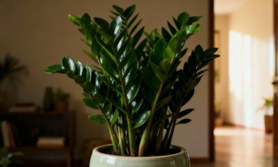 Ganhei uma zamioculca de presente e ela acabou virando o símbolo de aconchego da minha casa