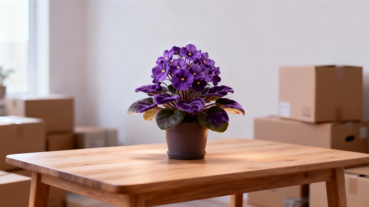 A violeta africana é a planta que representa esperança e recomeço e ilumina a casa com delicadeza