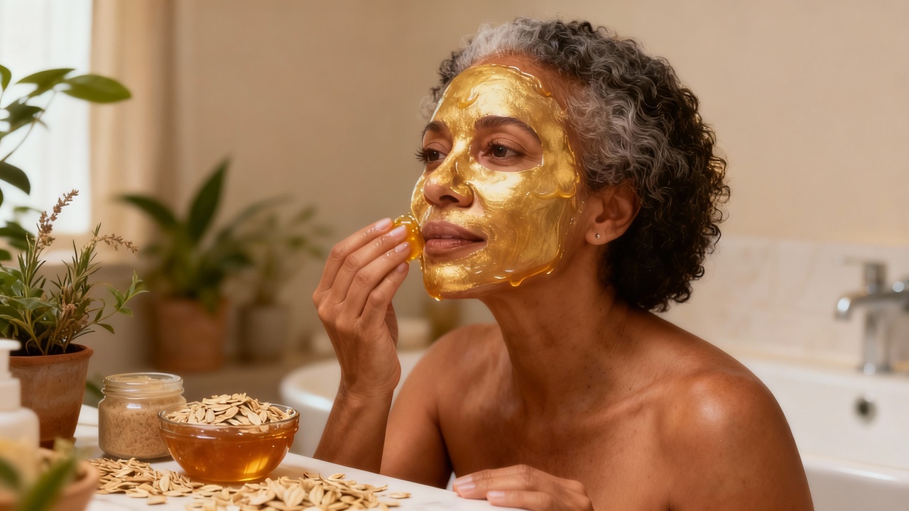 Transforme seu rosto com máscaras naturais para pele madura