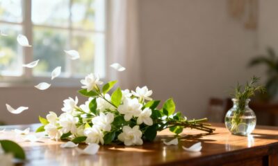 O jasmim é a planta usada como talismã de amor e união e ainda perfuma a casa com delicadeza