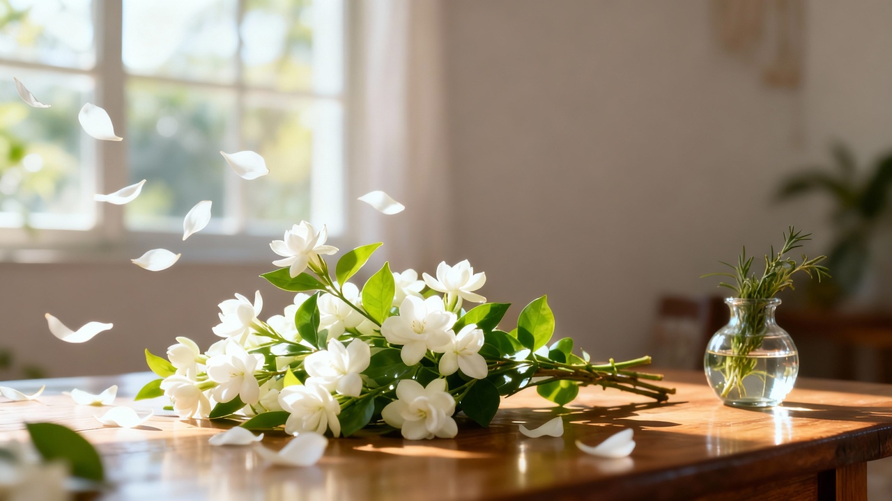 O jasmim é a planta usada como talismã de amor e união e ainda perfuma a casa com delicadeza