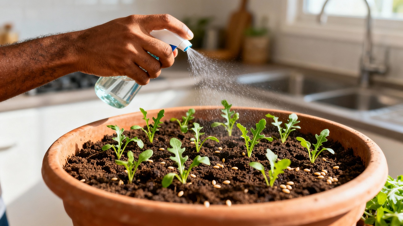 Como plantar rúcula baby e colher rápido usando poucos cuidados