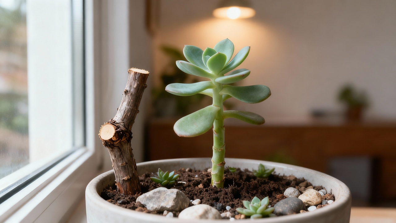 Aprendi com minha vizinha a fazer mudas de jade e nunca mais gastei dinheiro