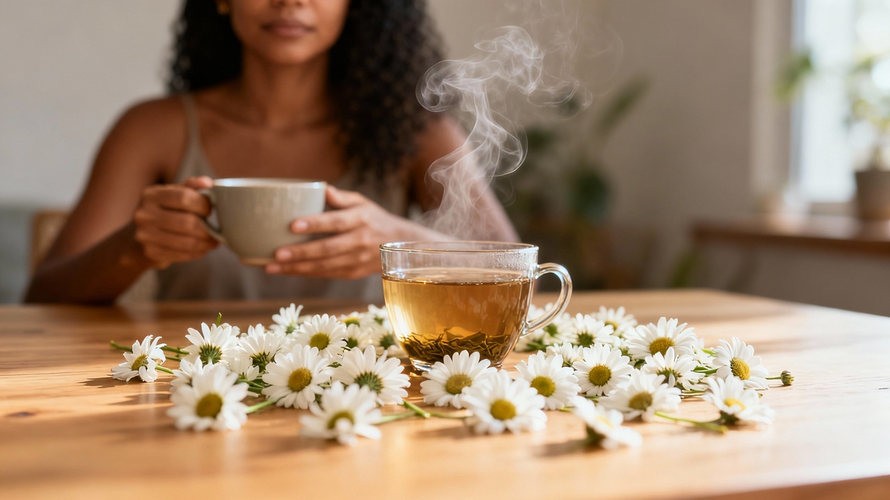 A camomila guarda um efeito surpreendente para momentos de tensão