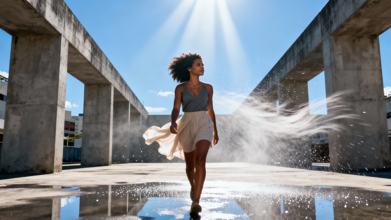 O que faz o sol parecer mais forte em dias de vento e deixar a sensação térmica