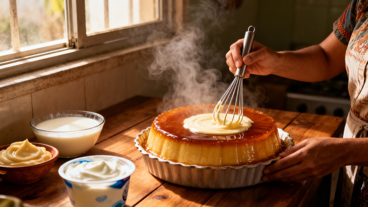Com apenas 2 ingredientes você faz o melhor pudim de leite para sua casa