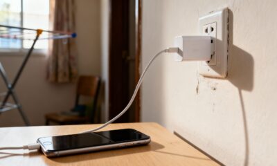 Carregador na tomada: risco invisível para seu celular e para sua casa