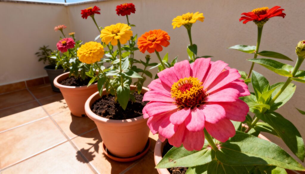 Zínia em vasos, canteiros ou varandas: veja como cultivar e florir até o fim do verão