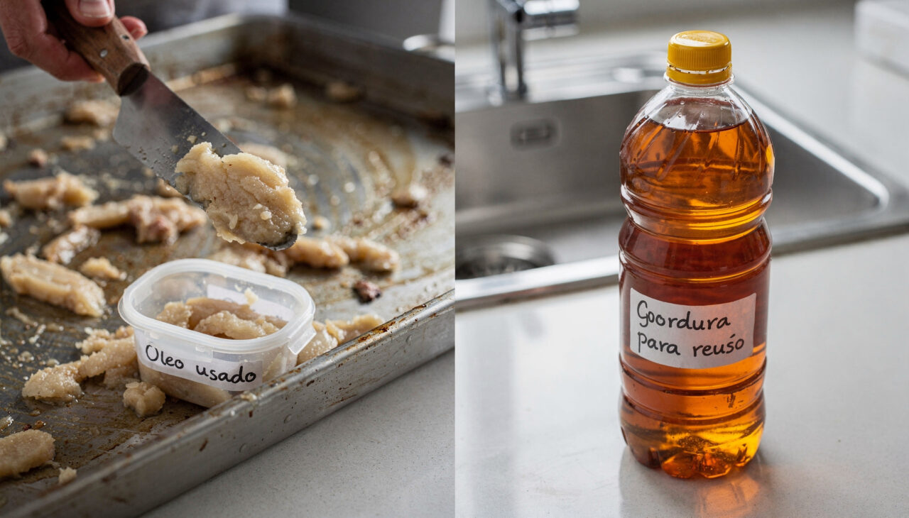 Todo mundo faz isso sem pensar, mas descartar gordura na pia é um hábito que custa caro (e contamina o meio ambiente)