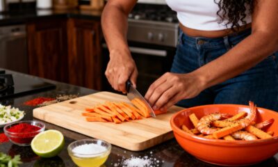 Legume comum que revela um sabor de camarão inesperado depois de frito