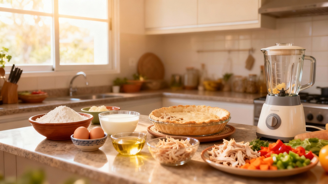 Por menos de R$ 60 você pode fazer uma torta de frango para o café da tarde