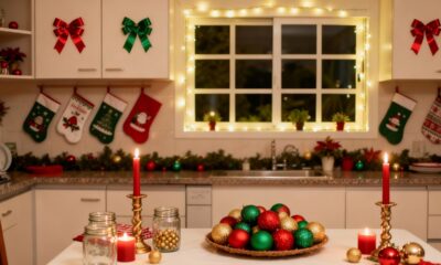 A decoração de Natal de cozinha que seus convidados vão amar