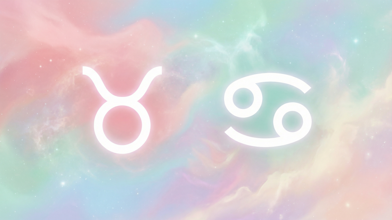 Falam que Touro e Câncer estão vivendo um clima estranho e doce