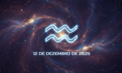 Os astros cochicham sobre Aquário em 12 de dezembro de 2025