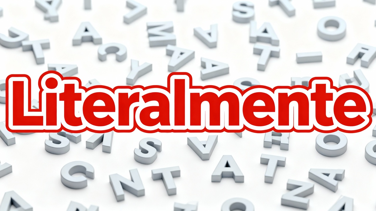 Você usa a palavra ‘literalmente’ errado e não sabia
