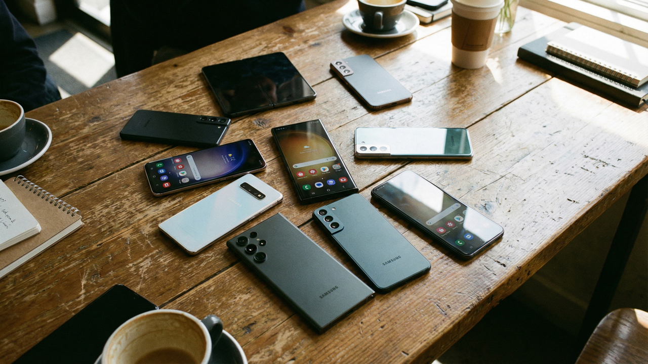 Os melhores celulares Samsung que realmente valem o investimento em 2025