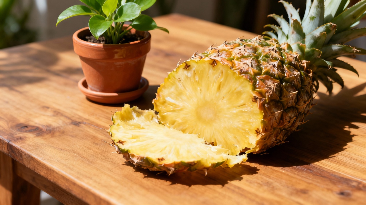 A casca de abacaxi guarda um efeito curioso que transforma suas plantas