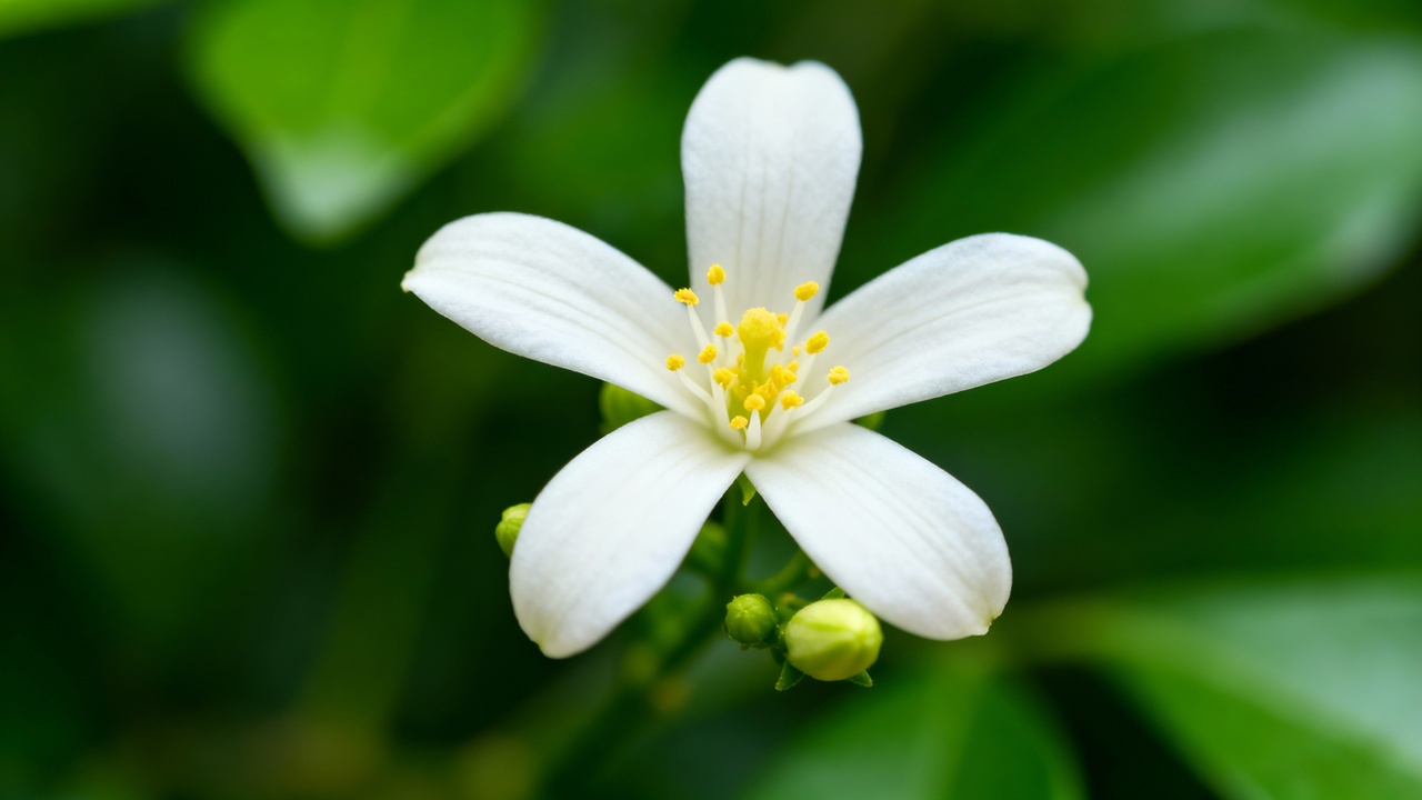 A energia do jasmim-estrela atrai amor verdadeiro e cria um clima de união no ambiente