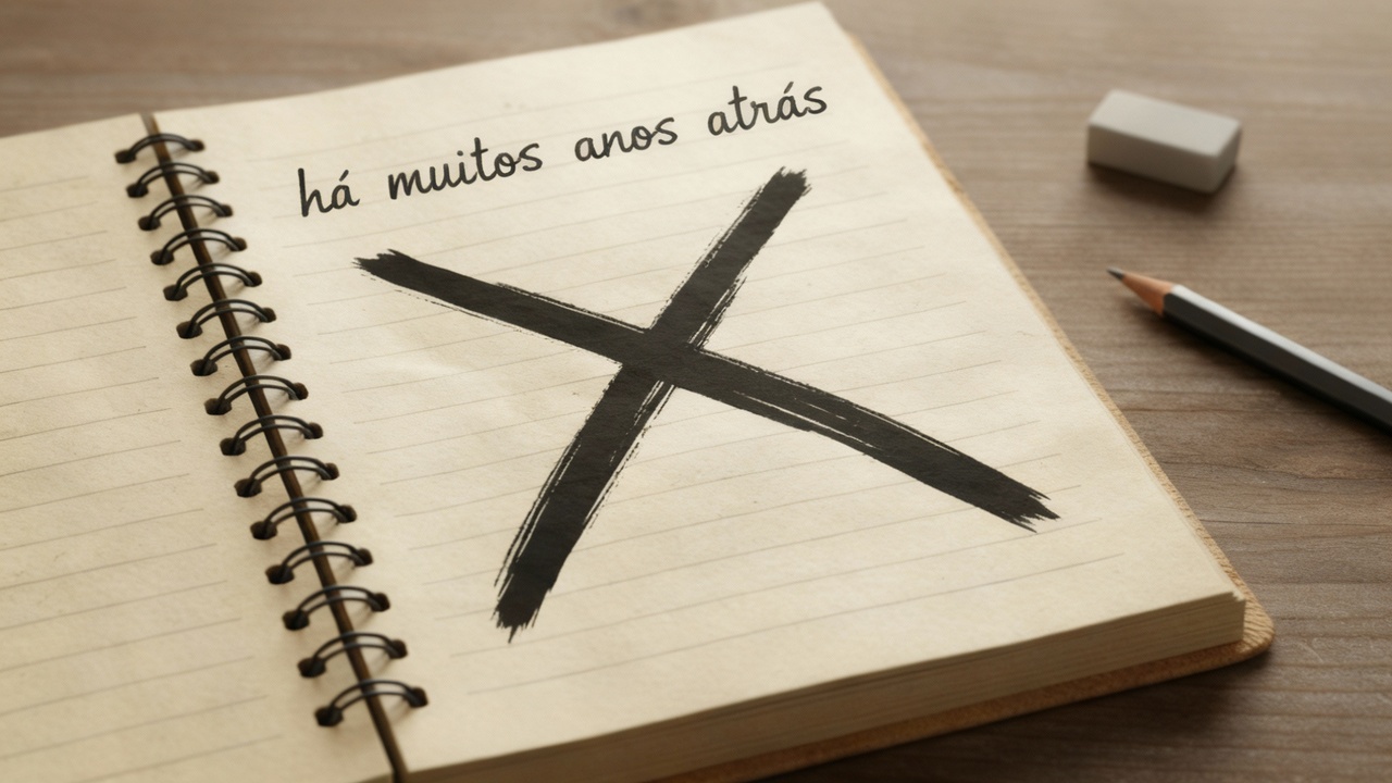 Por que “há muitos anos atrás” está errado? Entenda e evite o erro