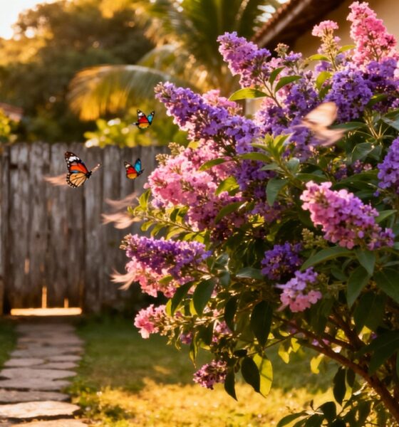 Com essa planta resistente, o jardim ganha cor, vida e visitas constantes de borboletas