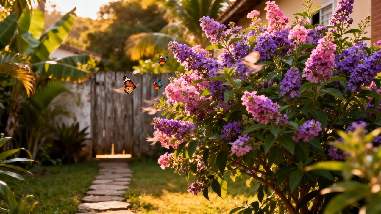 Com essa planta resistente, o jardim ganha cor, vida e visitas constantes de borboletas
